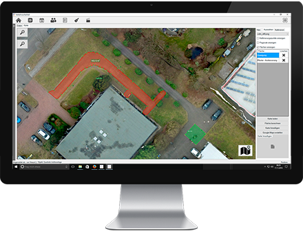 Vermessung von Außenanlagen | Verkehrssicherungs Software